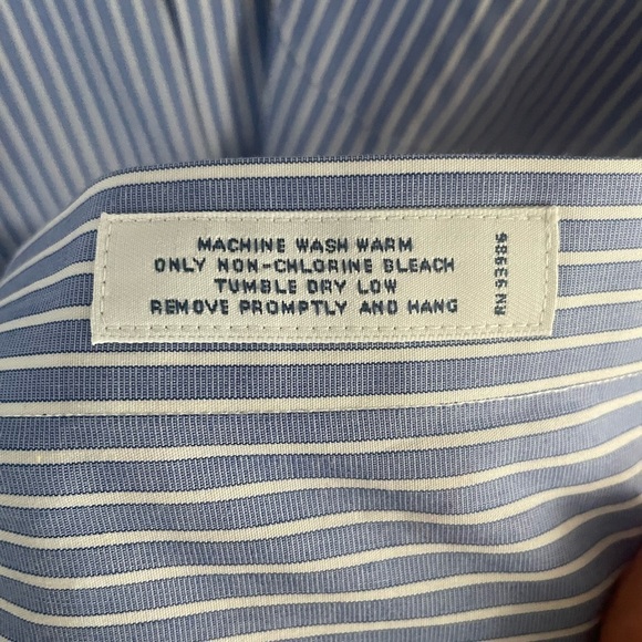 Brooks Brothers Men’s SlimFit Striped Shirt Size 16-34 - Picture 4 of 4